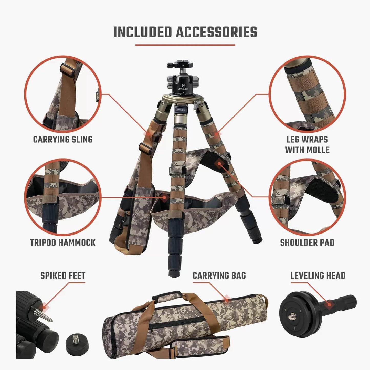 Athlon Midas CF29 Tripod and Ball Head