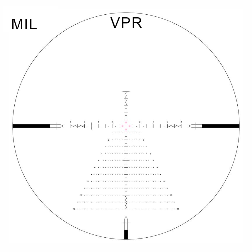 EP-5 5-25X56 FFP Illuminated VPR - Zero Stop - 34mm Tube