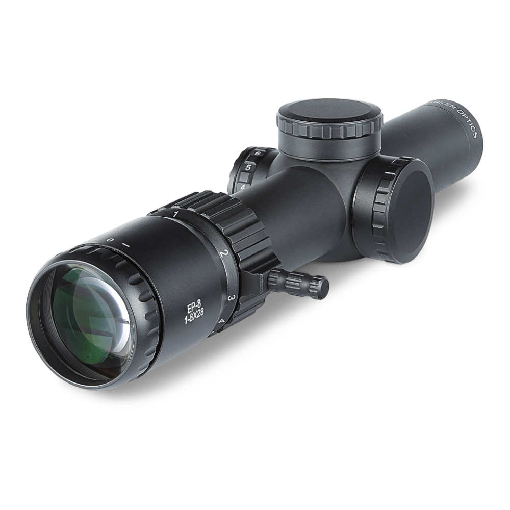 EP-8 1-8x28 FFP LPVO | Illum. KLBOX | 34mm Tube