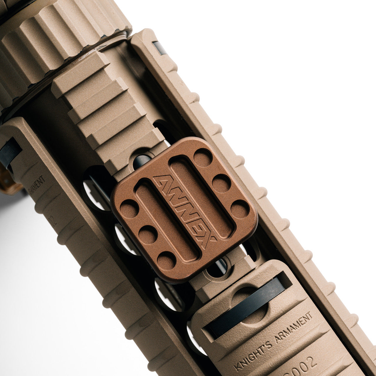 ARCA Swiss Rail for Picatinny Rails - TAN