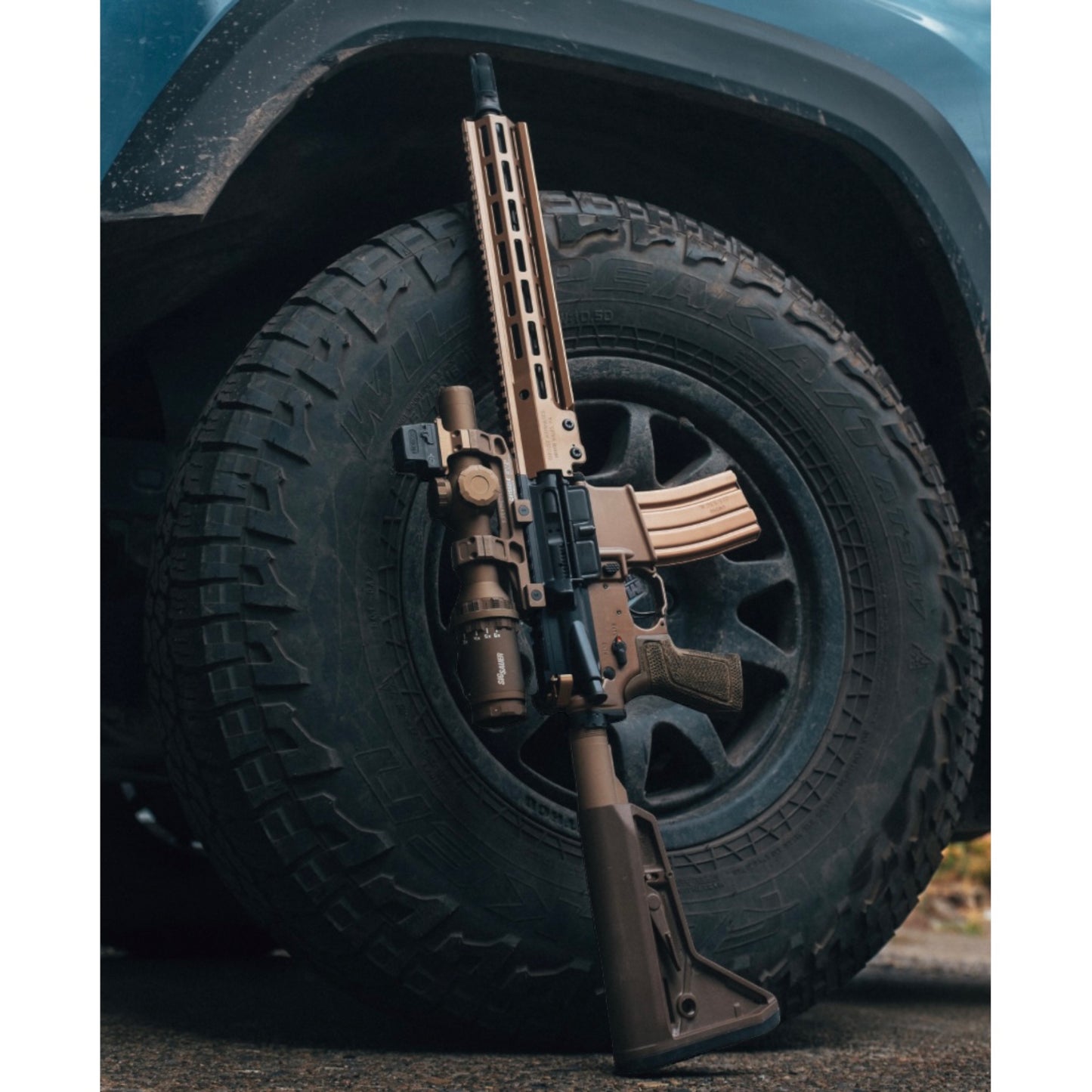Ultralight ARCA Swiss Rail for MLok Rails - R-Lock - TAN - XL 11.25"
