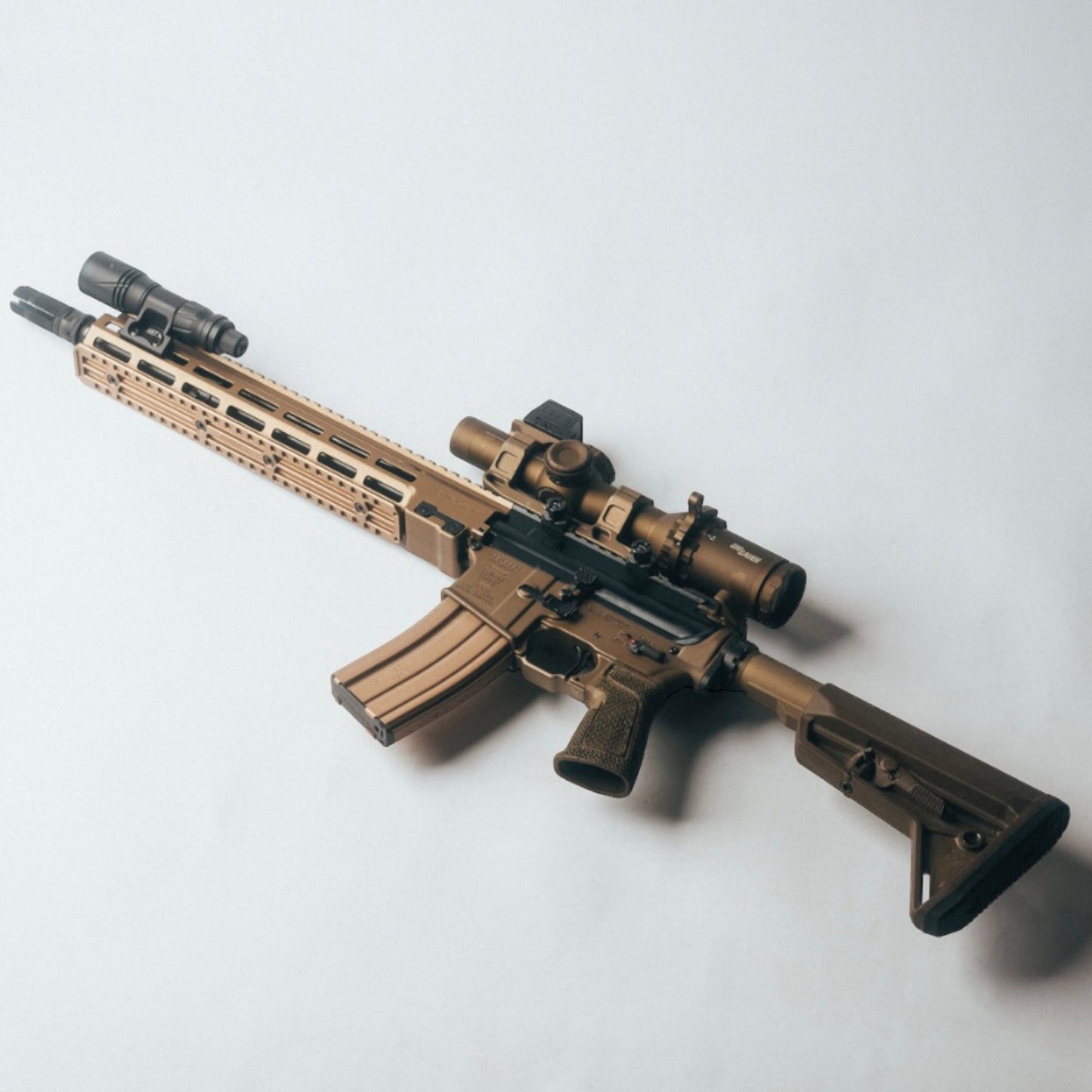 Ultralight ARCA Swiss Rail for MLok Rails - R-Lock - TAN - XL 11.25"