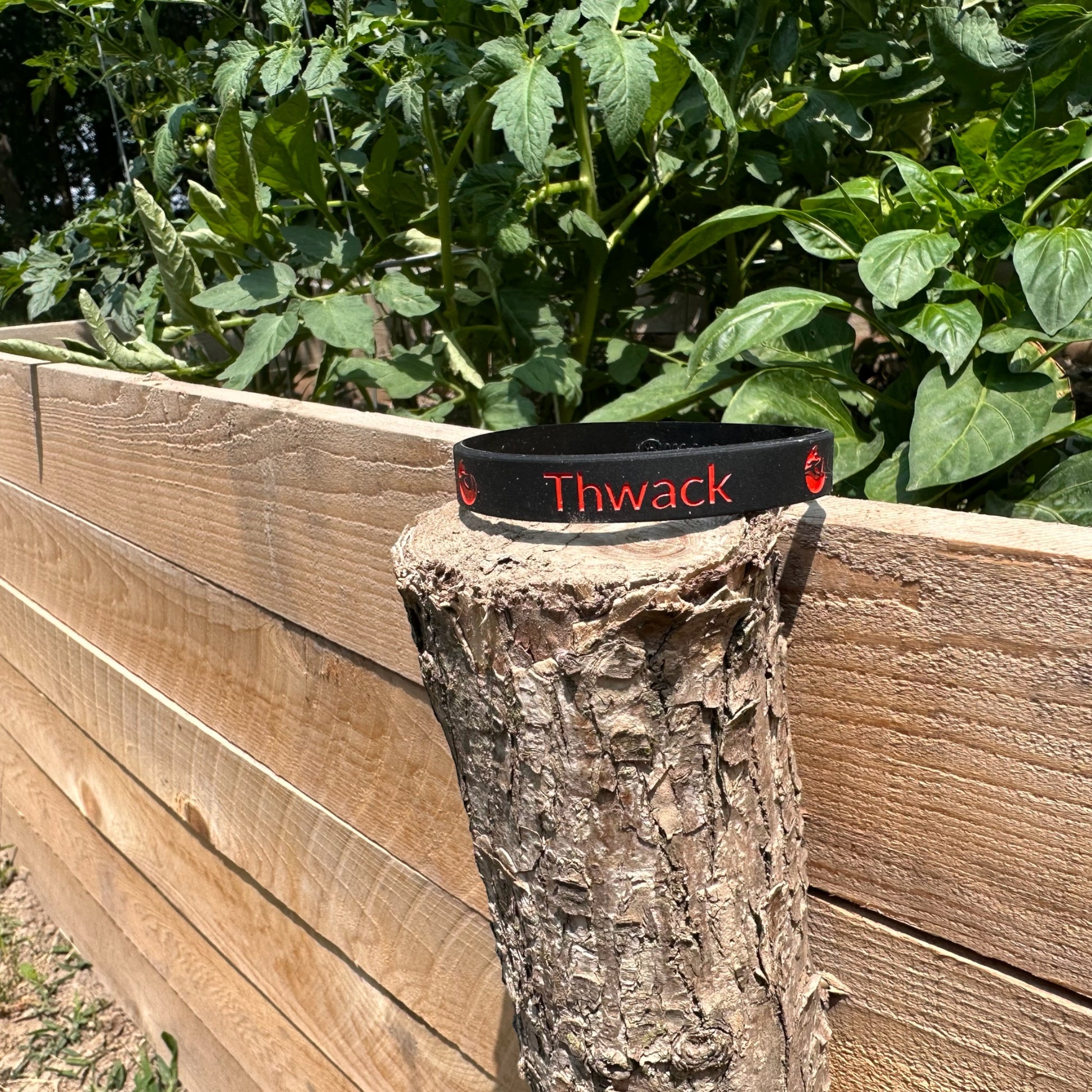 Zero Fox given rubber wristband
