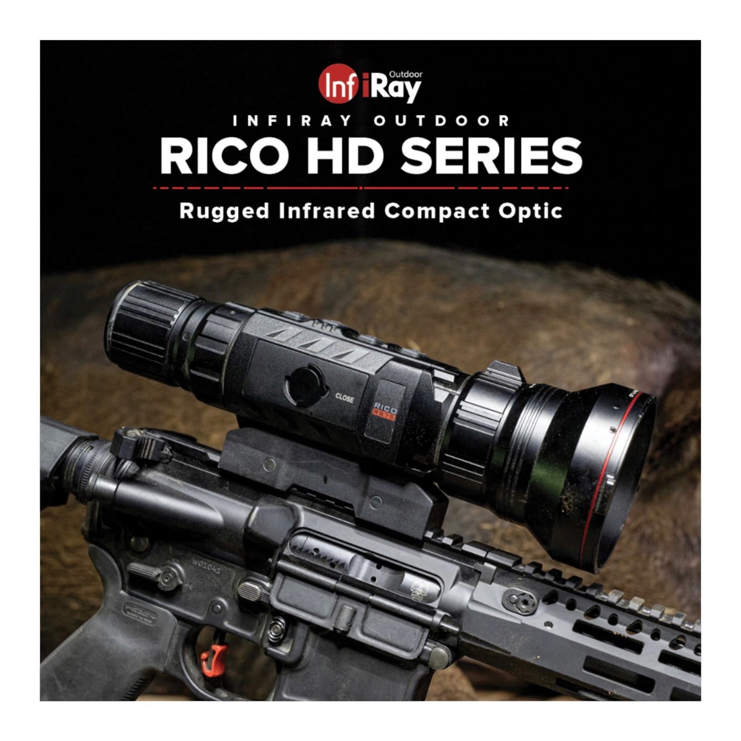 RICO HD 1280 2X 75mm Thermal Weapon Sight