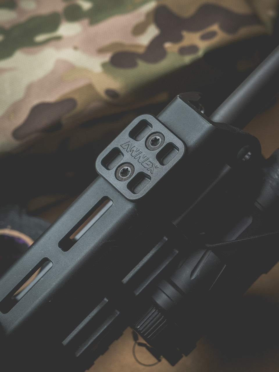 SQUARE ARCA Swiss Rail for MLok Rails - BLACK