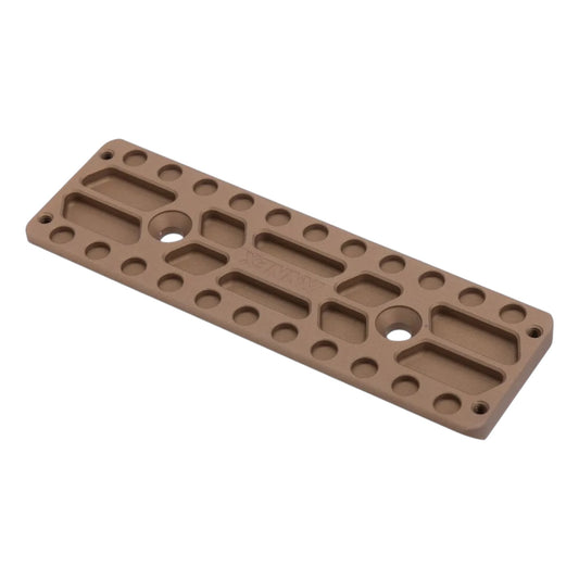 Ultralight ARCA Swiss Rail for MLok Rails - R-Lock - TAN - LONG