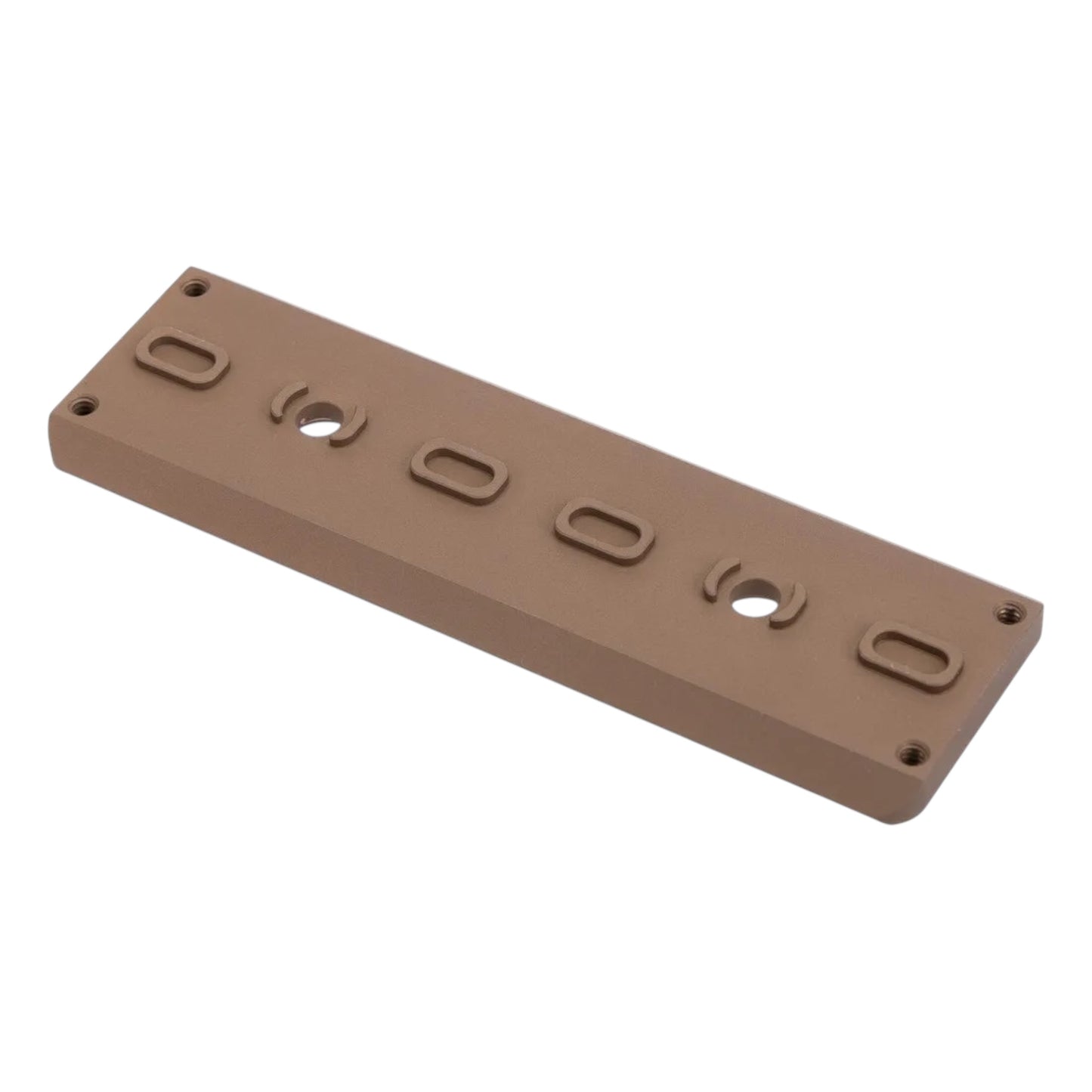 Ultralight ARCA Swiss Rail for MLok Rails - R-Lock - TAN - LONG