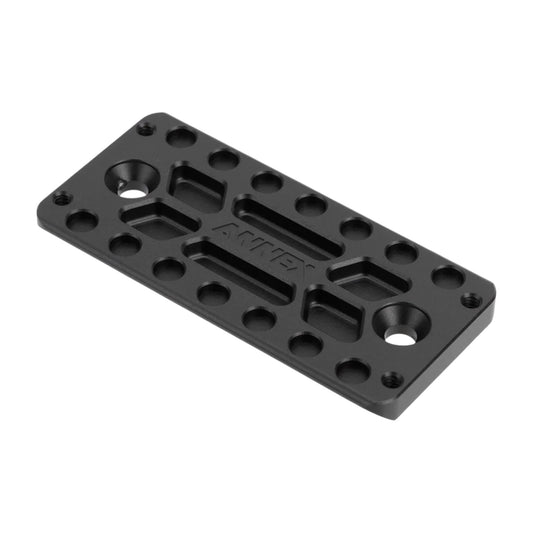 Ultralight ARCA Swiss Rail for MLok Rails - R-Lock - BLACK - SHORT