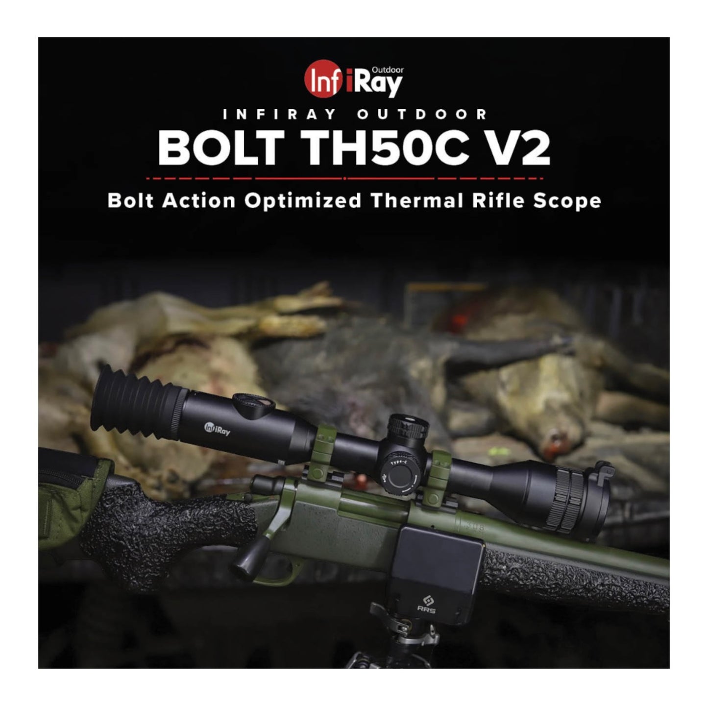 BOLT TH50C V2 Thermal Weapon Sight 640x512 50mm