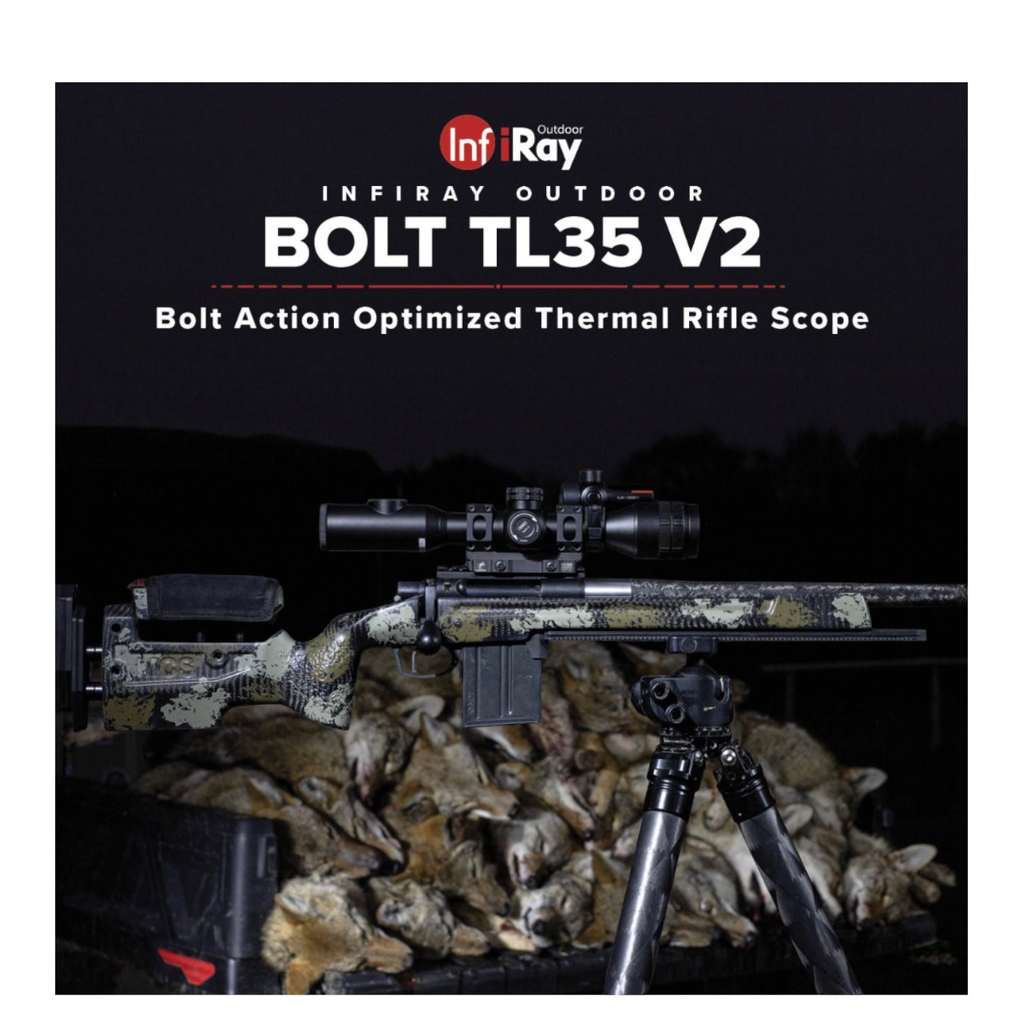 BOLT TL35 V2 Thermal Weapon Sight 384x288 35mm