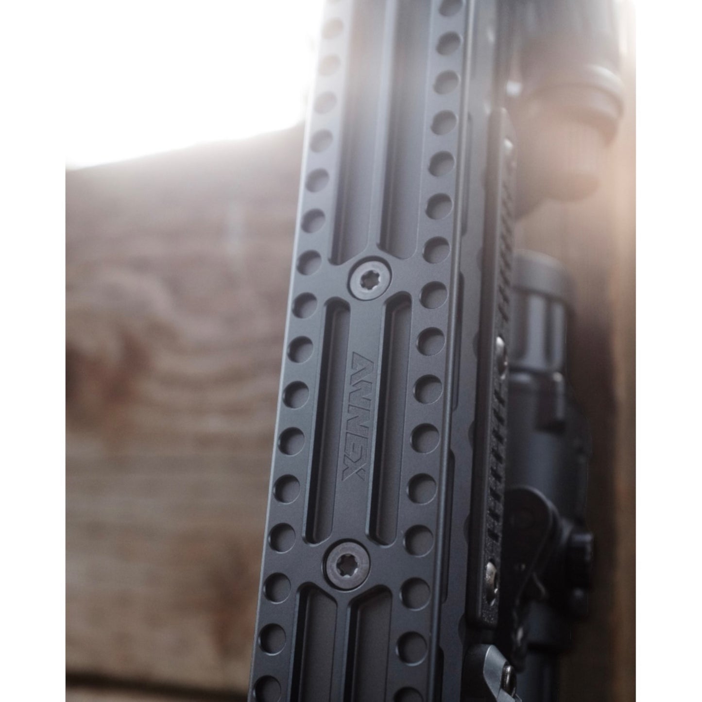 Ultralight ARCA Swiss Rail for MLok Rails - R-Lock - BLACK - XL 11.25"