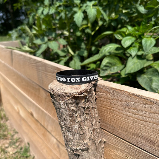 Zero Fox given wristband