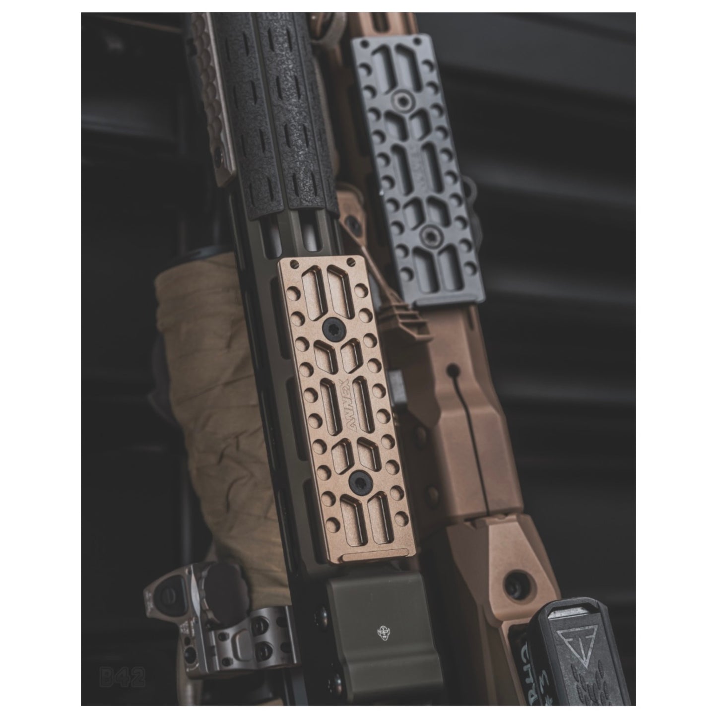 Ultralight ARCA Swiss Rail for MLok Rails - R-Lock - TAN - LONG – Zero ...